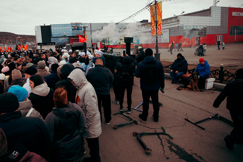 Очередь за кашей