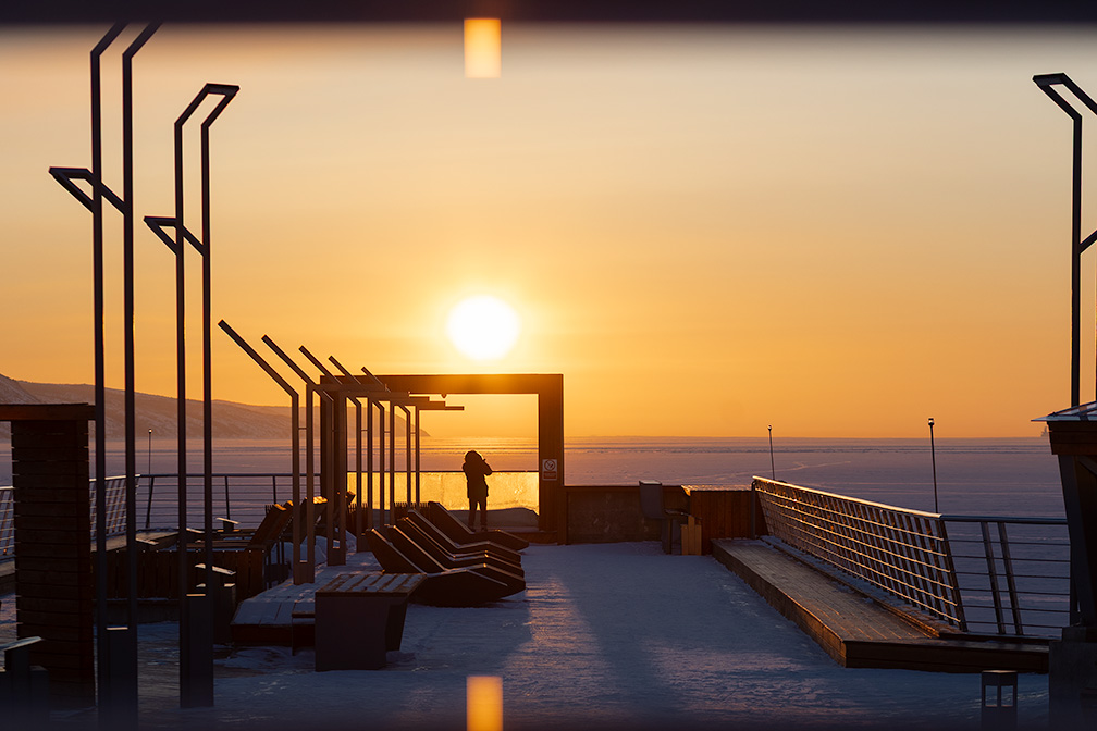 Закат над бухтой Нагаева