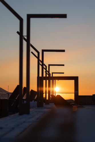 Закат над бухтой Нагаева